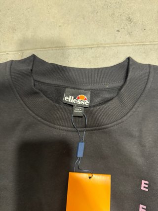 Sudadera Ellesse Crop Negra