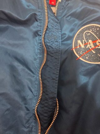 Chaqueta Alpha Industries NASA Talla XS