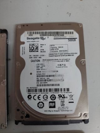 Lotes de 6 Discos Duros Internos HDD 2.5