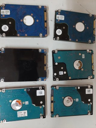 Lotes de 6 Discos Duros Internos HDD 2.5