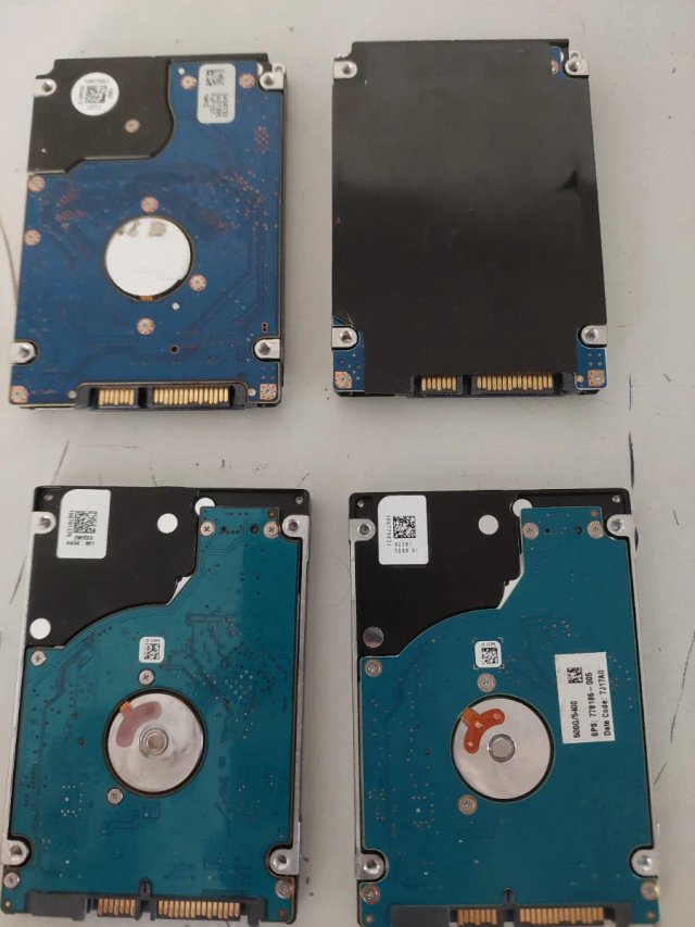 Lotes de 4 Discos Duros Internos HDD 2.5