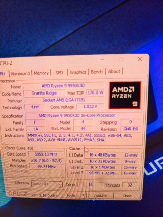 PC Gaming Ryzen 9950X3D RTX 5080