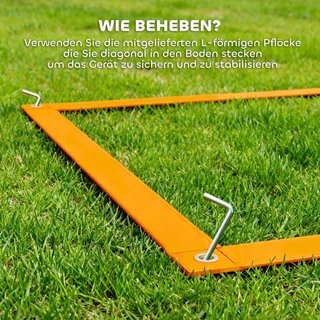 Hunde-Agiliy-Set Hundeparcours, 1 Reifen, 1 Hürde,