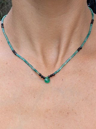 Collar Ágata y Ónix