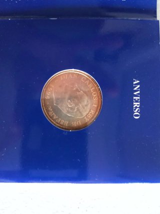 Moneda de plata Madrid España Octubre 1994