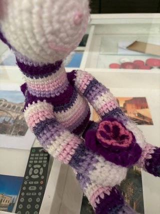 Peluche Jirafa e Hipopótamo Tejidos