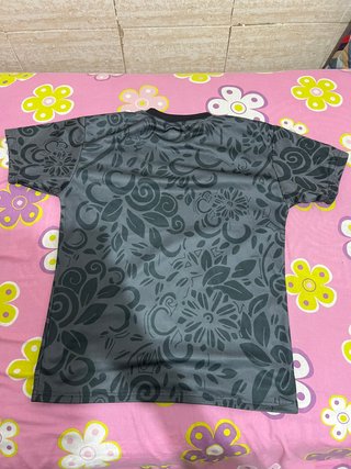 Camiseta Palestina Gris y Rosa