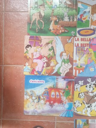 13 Puzzles Infantiles Variados