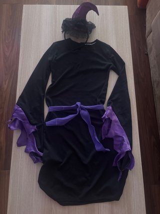Disfraz Bruja Niña 5-6 Años