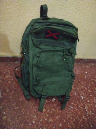 Mochila Táctica Militar Verde