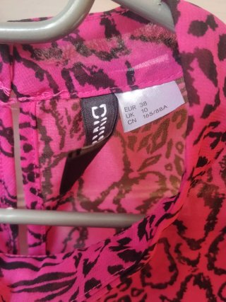 Blusa gasa estampado animal print