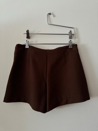 Falda pantalón marrón