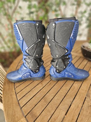 Botas Sidi Crossfire 3 Srs Azul e Preto Tam. 40