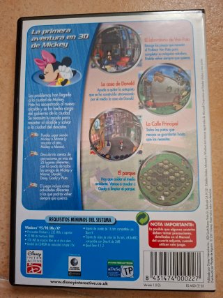 PC Disney Clásicos Mickey Aventura en 3D
