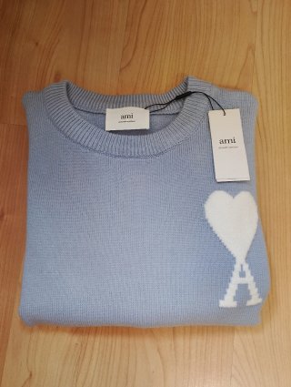Jersey Ami Paris Azul Corazón A
