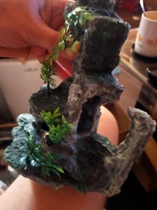 22×20×12,Figura decorativa acuario y + A ESTRENAR