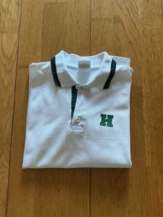 Polo uniforme escolar HBS oficial talla 12