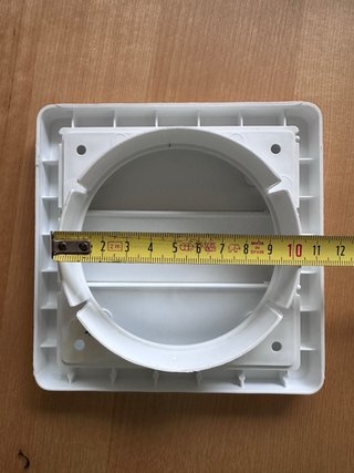 Rejilla ventilación lamas 100mm