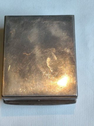 Caja Lo-Pez Plata Fina Española Firmada