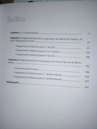 Programación didáctica de Dibujo