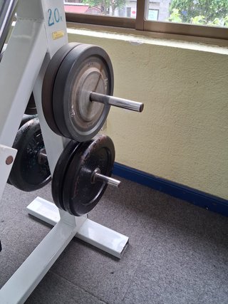 Discos de pesas gimnasio 2.5kg a 25kg