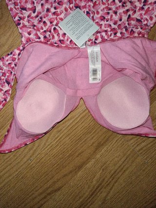 Bañador mujer estampado rosa