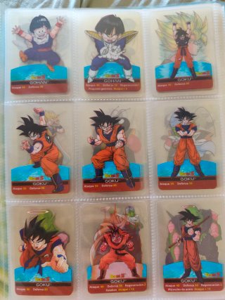 Dragon Ball Z Lamincards Colección Completa