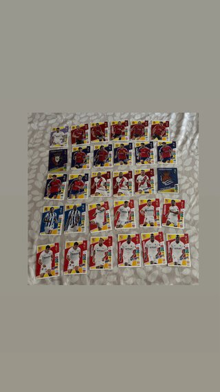Cromos de fútbol
