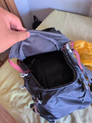 Mochila montaña 28L Ferrino Finisterre espalda air