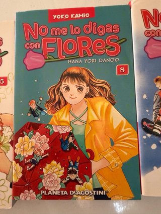 Pack de comics manga “No me lo digas con flores”