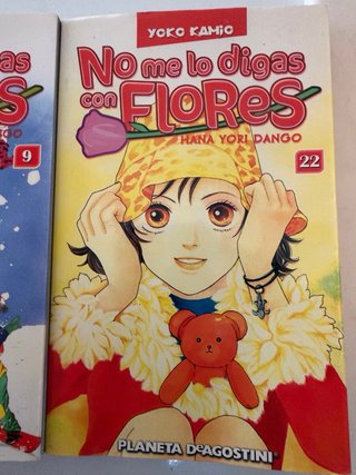 Pack de comics manga “No me lo digas con flores”