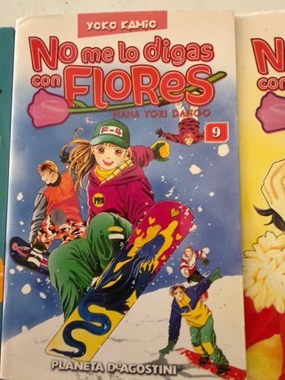 Pack de comics manga “No me lo digas con flores”