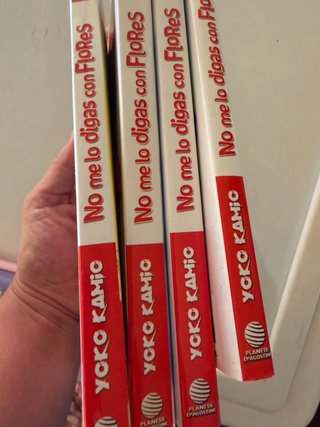 Pack de comics manga “No me lo digas con flores”