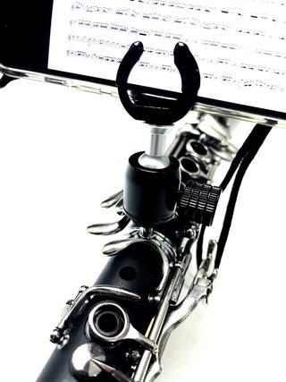 Atril para ebook/móvil (clarinete)