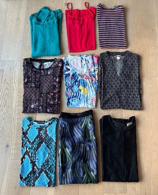 Lotto 9 abiti donna vari brand Zara Terranova