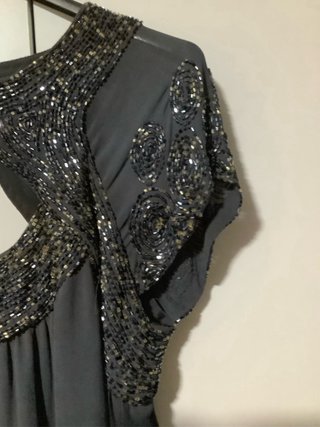 Vestito elegante grigio tg 40
