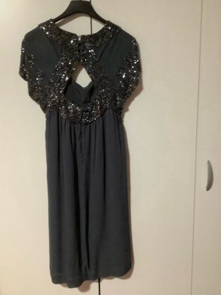 Vestito elegante grigio tg 40
