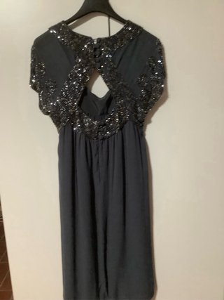 Vestito elegante grigio tg 40