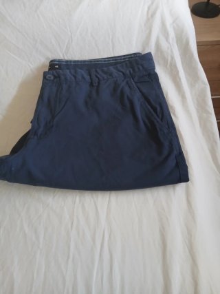 Pantalón corto TEX azul talla 48