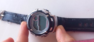 Repuesto reloj Digital Negro/Plata