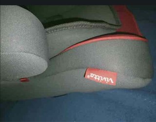 Silla coche Vivitta Viz Fix gris/rosa