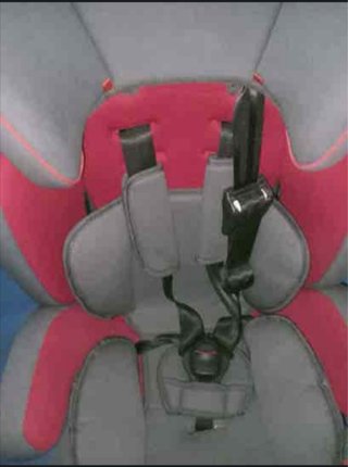 Silla coche Vivitta Viz Fix gris/rosa