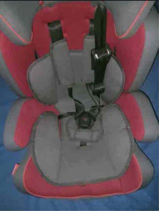 Silla coche Vivitta Viz Fix gris/rosa