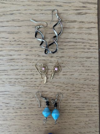 Lote de pendientes variados