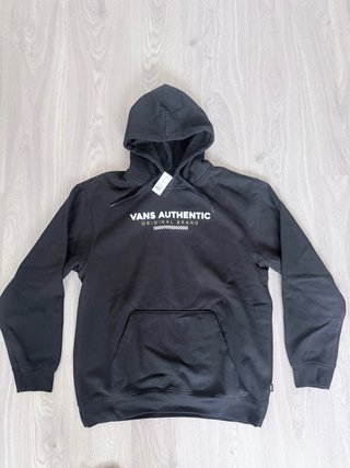Sudadera Vans Authentic Negra Hombre