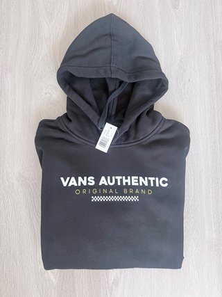 Sudadera Vans Authentic Negra Hombre