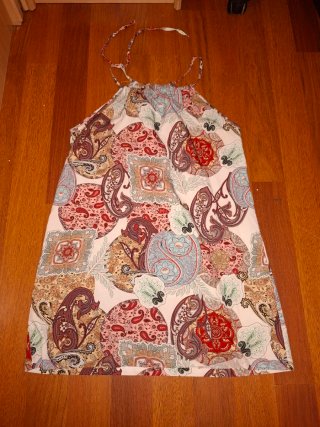 Vestido Verano Estampado Talla L
