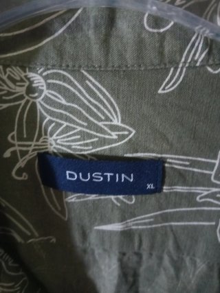Camisa DUSTIN verde estampada hombre