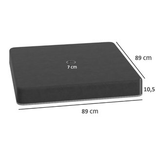 Pesos base para soportes de sombrilla, impermeable