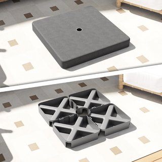 Pesos base para soportes de sombrilla, impermeable